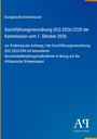 Durchführungsverordnung zur Änderung der Verordnung über Seuchenmaßnahmen gegen Afrikanische Schweinepest.