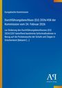 Text zu EU-Durchführungsbeschluss über Pockenseuche bei Schafen und Ziegen in Griechenland. Blau mit gelben Akzent.