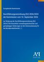 Durchführungsverordnung (EU) 2026/2024, Europäische Kommission am 10. September 2026, blauer Hintergrund, gelber Rand.