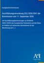 Europäische Kommission: Durchführungsverordnung (EU) 2026/2041 der Kommission vom 11. September 2026. Antiphon Verlag.