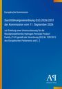 Europäische Kommission, Durchführungsverordnung (EU) 2026/2051, Hydrogen Peroxide Product. Blau mit gelben Akzent.