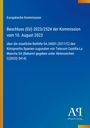 Text: "Europäische Kommission. Beschluss (EU) 2023/2524...". Blaues Cover, Verlagslogo unten: "Antiphon Verlag".