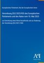 "Verordnung (EU) 2023/955 des Europäischen Parlaments und des Rates vom 10. Mai 2023." Blaues Cover. Antiphon Verlag-Logo.