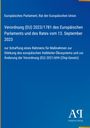 Text zu einer EU-Verordnung vom 13. September 2023, Chip-Gesetz, auf blauem Hintergrund. Enthält ein Logo: Antiphon Verlag.