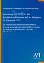 Text über EU-Verordnung zur Stärkung des Halbleiter-Ökosystems. Blaues Design mit gelbem Akzent rechts oben.