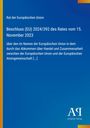 Beschluss (EU) 2024/392 des Rates vom 15. November 2023. Blaues Design mit gelben Elementen und "Antiphon Verlag" Logo.