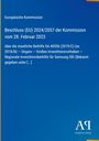 Beschluss (EU) 2024/2057, Investitionsbeihilfe Ungarn für Samsung SDI. Logo: Antiphon Verlag. Hintergrund blau.