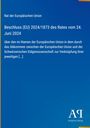"Rat der Europäischen Union. Beschluss (EU) 2024/1873 vom 24. Juni 2024. Antiphon Verlag Logo unten rechts."