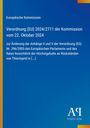 Regeln zur Rückstandsänderung in Verordnung (EU) 2024/2711. Blaue Titelseite, gelber Rand, Verlagslogo.