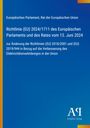 Text: Richtlinie (EU) 2024/1711 über Elektrizitätsmarkt. Blau mit gelbem Streifen links, unten ein Logo mit "Antiphon Verlag".