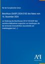 Rat der Europäischen Union, Beschluss (GASP) 2024/3182 zur Änderung restriktiver Maßnahmen. Blaues Design mit Verlag-Logo.