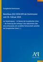 Europäische Kommission, Beschluss (EU) 2024/699, Partnerschaft EU. Blaues Cover, gelber Rand, Verlag-Logo unten.