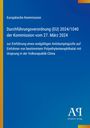 Europäische Kommission, Verordnung (EU) 2024/1040, 27. März 2024, Antidumpingzoll auf Polyethylenterephthalat aus China.