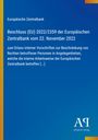 Titel: Beschluss (EU) 2022/2359. Europäische Zentralbank, 22. Nov 2022. Blaues Dokument mit gelbem Streifen, Logo unten rechts.