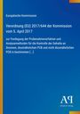 Text über EU-Verordnung 2017/644 zur Kontrolle von Dioxinen. Blauer Hintergrund. Logo des Antiphon Verlags.