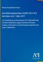 Durchführungsbeschluss (GASP) 2017/416 des Rates, 7. März 2017, restriktive Maßnahmen, Afghanistan. Blau mit Logo.