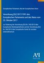Verordnung (EU) 2017/1991, Änderung von EU-Verordnungen, blauer Hintergrund, gelber Streifen links, Logo unten rechts.