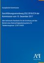 Blaues Cover mit Texten zur EU-Verordnung über Rückverfolgbarkeit von Tabakerzeugnissen. Unten rechts ist ein Logo.