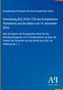 Verordnung (EU) 2018/1726 über IT-Management. Blaues Design mit Text und Verlagslogo.