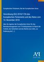 Verordnung (EU) 2018/1726 des Europäischen Parlaments. Blau mit gelbem Rand und einem Verlagslogo unten rechts.