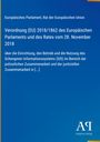 Verordnung (EU) 2018/1862 über SIS im Bereich der polizeilichen und justiziellen Zusammenarbeit. Logo von Antiphon Verlag.