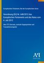 Europäisches Parlament: Verordnung (EU) Nr. 648/2012 des Europäischen Parlaments und des Rates vom 4. Juli 2012, Buch
