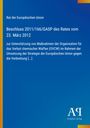 Rat der Europäischen Union: Beschluss 2011/166/GASP des Rates vom 23. März 2012, Buch