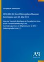 Europäische Kommission: 2012/294/EU: Durchführungsbeschluss der Kommission vom 25. Mai 2012, Buch