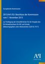 Europäische Kommission: 2013/641/EU: Beschluss der Kommission vom 7. November 2013, Buch