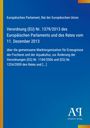 Europäisches Parlament: Verordnung (EU) Nr. 1379/2013 des Europäischen Parlaments und des Rates vom 11. Dezember 2013, Buch
