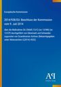 Europäische Kommission: 2014/938/EU: Beschluss der Kommission vom 9. Juli 2014, Buch