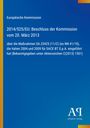 Europäische Kommission: 2014/525/EU: Beschluss der Kommission vom 20. März 2013, Buch