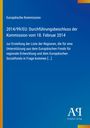 Europäische Kommission, 2014/99/EU: Durchführungsbeschluss vom 18. Februar 2014. Blaues Design, Antiphon Verlag.