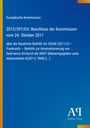 Text über staatliche Beihilfe SA 32600 Frankreich. Europäische Kommission. Logo "Antiphon Verlag". Hintergrund blau.
