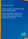Verordnung (EG) Nr. 1782/2003, Rat der Europäischen Union; blauer Hintergrund, gelber Streifen links, Antiphon Verlag Logo.