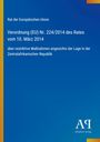 „Rat der Europäischen Union. Verordnung (EU) Nr. 224/2014 des Rates vom 10. März 2014.“ Blaues Cover mit Verlag-Logo.