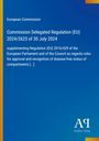 Text zur EU-Verordnung auf blauem Hintergrund, gelber Streifen links. Logo unten rechts, “AQ Antiphon Verlag”.