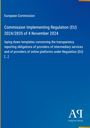 Titel: "Commission Implementing Regulation (EU) 2024/2835 of 4 November 2024". Blauer Hintergrund mit weißem Text. 