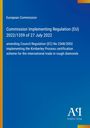 Europäische Kommission, Verordnung, Kimberley-Prozess, Antiphon Verlag. Blau mit gelben Streifen links. Logo unten rechts.