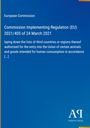 "Commission Implementing Regulation (EU) 2021/405 of 24 March 2021" steht groß auf einem blauen Hintergrund. Logo des Antiphon Verlags unten rechts.
