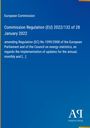 European Commission: Regulation (EU) 2022/132 of 28 Jan 2022, amending Regulation (EC) No 1099/2008 on energy statistics.