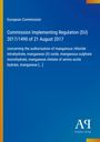 Titel: "European Commission - Commission Implementing Regulation (EU) 2017/1490 of 21 August 2017". Blaues Design. Logo unten.