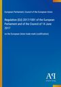 Text über EU-Verordnung 2017/1001 auf blauem Hintergrund, "Antiphon Verlag" unten rechts.