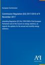 Titel: Kommissionsverordnung (EU) 2017/2010; Thema: Energiewirtschaft. Blauer Hintergrund mit dezentem Logo.