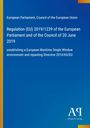 Text über EU-Verordnung, blaues Cover mit gelbem Rand, "Antiphon Verlag" unten in Weiß.
