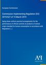 Text zur EU-Verordnung 2019/627 über Lebensmittel tierischen Ursprungs, blaues Design mit Antiphon Verlag Logo.