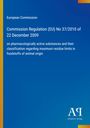 Commission Regulation (EU) No 37/2010. Blau mit gelber Linie und Verlagslogo unten rechts.