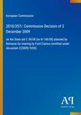 Texte zu Staatshilfenentscheidung der Europäischen Kommission am 2. Dezember 2009, blaues Hintergrunddesign.