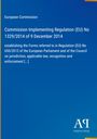 Auf blauem Hintergrund steht: "European Commission. Commission Implementing Regulation (EU) No 1329/2014 of 9 December 2014".