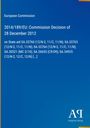 Titel: 2014/189/EU: Kommissionsentscheidung vom 28.12.2012. Blau mit Logo "Antiphon Verlag".